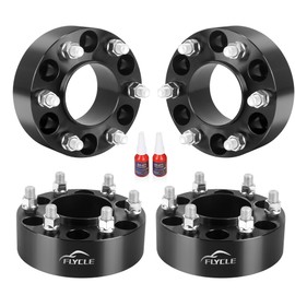 FLYCLE 2 inch 6x5.5 Wheel Spacers for 2019-2025 Ram 1500, 6 Lug 6x139.7mm Wheel Spacer for Ram 1500 with 14x1.5 & 77.8mm