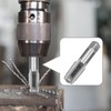 5-Piece NPT Pipe Tap Set with Sizes 1/8", 1/4", 3/8",