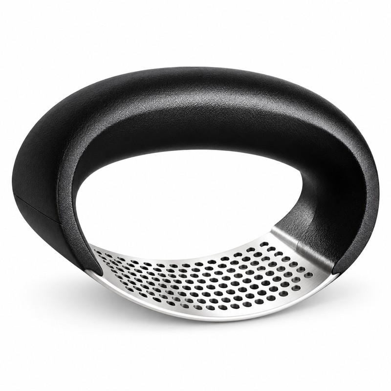 Stainless Steel Garlic Press Rocker – Manual Garlic & Ginger