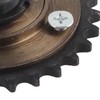 420 28T Tooth Sprocket Flywheel Bike Connector Set Steel for