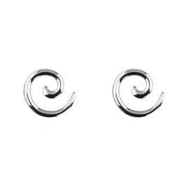 Forbidden Body Jewelry Pair of 0G-12G Surgical Steel Solid Spiral Taper Earrings, Surgical Steel