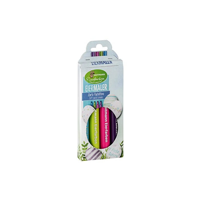 Heitmann Eierfarben - Egg Painter Pastel - 4 Colouring Pens