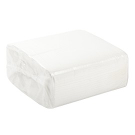 AmerCare 8.25 Inch x 8.25 Inch White 3-Ply Dinner Napkins, Case of 2000