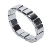 Terahertz Rectangle Bead Bracelet Energy Stone Fashion Unisex Terahertz Elastic