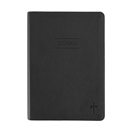 SoulScripts, Cross Embossed, Flexcover Journal, Charcoal, 6 x 8 1/2 inches, 400 inches