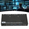 DisplayPort KVM Switch 2 In 2 Out 8K 30Hz 4
