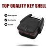 sourcing map Key Case Protective Cover 3-Button Key Fob Remote