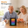 7-Day Pill Box with 28 Large Compartments, Four Times Daily