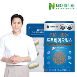Nature Dream 장에 좋은 프로바이오틱스 30캡슐 1박스 Probiotics Good for the Stomach 30 Capsules 1 Box