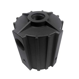 1/2" Knuckle Mount with 2-3/8" O.D. Round Pole Tenon Adapter for LED Flood Light (1/2" Knuckle Mount with 2-3/8" O.D. Round Tenon)