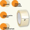 2" x 100 Yards Shipping Packing Tape with Dispenser- Clear