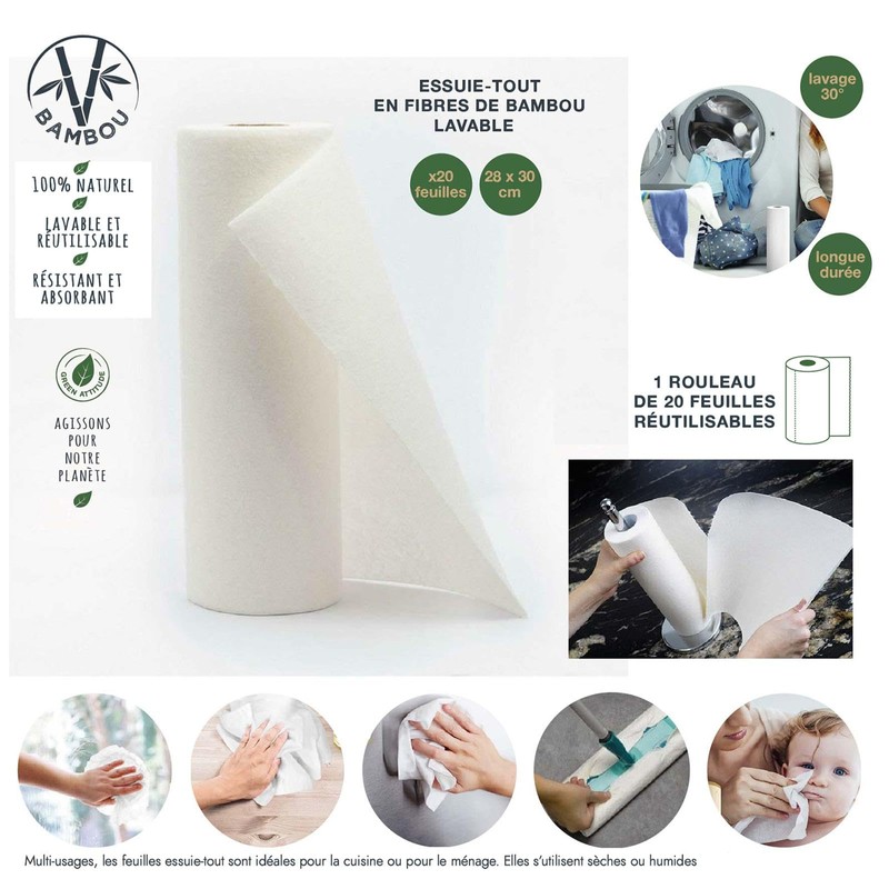 Toalla reutilizable Eco concept