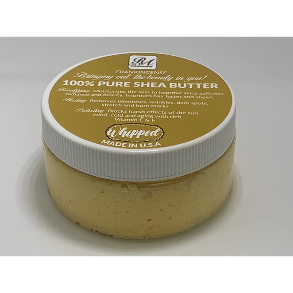 RA COSMETICS 100% African Shea Butter Whipped Frankincense 5 oz