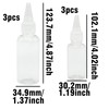 6 PCS Small Squeeze Condiment Bottle Dispensing Bottle Squeezable Dropper