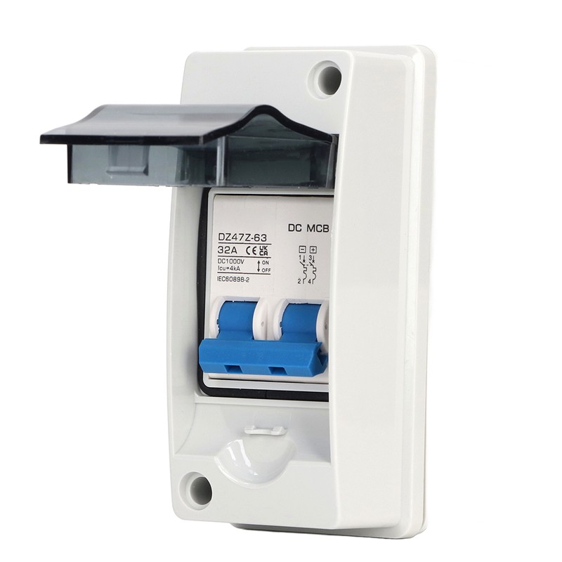 Mini Circuit Breaker with Junction Box IP65 Waterproof 4000A Icu