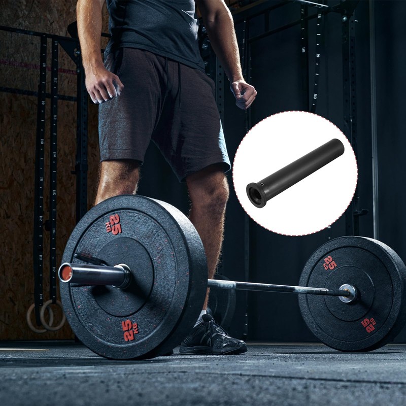 sourcing map Adapter Sleeve, 11 Inch Weight Plate Posts Exercise