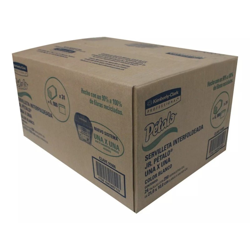 Pétalo Servilleta Interfoliada Petalo (91666)kimberly Color Blanca