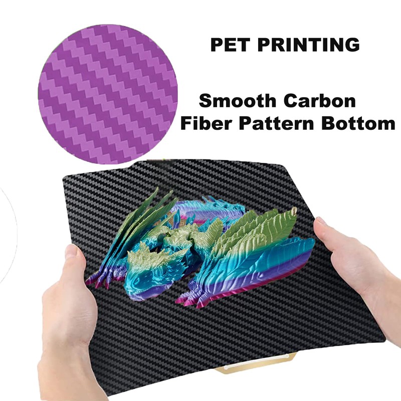 RETUXEP 3D Printer PEO PET Bambu Labs Build Plate for