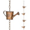 Wisyurt Steel Leaf Rain Chain, Garden Mom, Gutters, Rain Catcher