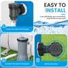 Hnemix Plunger Valve for Above Ground Pools,1.55 in Connection,1800 GPH