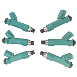 JESBEN FJ787 Juego de 6 boquillas de repuesto para inyector de combustible Tacoma Tundra 4.0L 2005 4Runner 4.0L 2003-2009 FJ Cruiser 4.0L 2007-2009 23209-39075 23250-31060