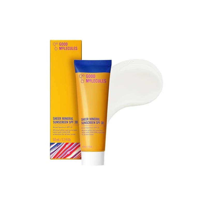 Good Molecules Protector Solar Mineral Transparente SPF 30 – Protector