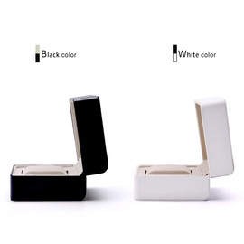 Oirlv Watch Box Leather Traveling Jewelry Watch Case Microfiber Lining Single Wristwatch Display Holder for Women Men(White)