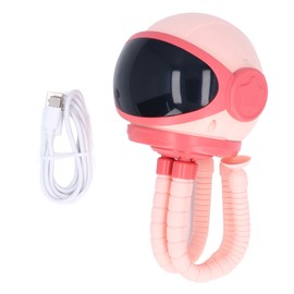 Portable Baby Stroller Fan Miniature Baby Fan Clip On Fan 4000mAH 360 Degree Rotate Rechargeable Folding Pram Fan Pink
