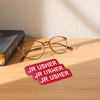 Jr Usher 1 x 3 Name Tag, Brushed Gold (10