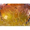 H & H NOS Vintage Amber 10" Glass Shade -