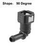 X AUTOHAUX 2pcs Fuel Line Quick Connect 90 Degree for