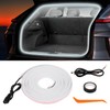Car LED Strip Lights - Trunk Cargo Ambient Lighting, White