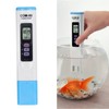 Water Testing Pen Multifunctional PH TDS EC Temperature Portable Automatic