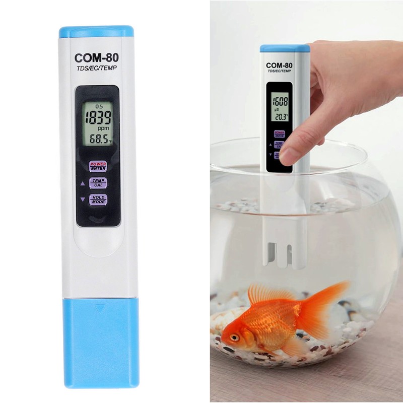 Water Testing Pen Multifunctional PH TDS EC Temperature Portable Automatic