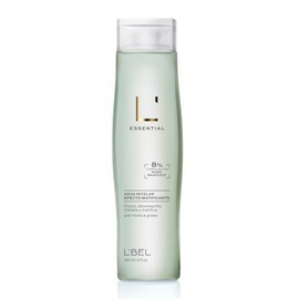L’BEL Agua Micelar Essential Efecto Matificante – Control Brillo – Con Ácido Salicílico – Limpia y Desmaquilla – Piel Mate – 180 ml