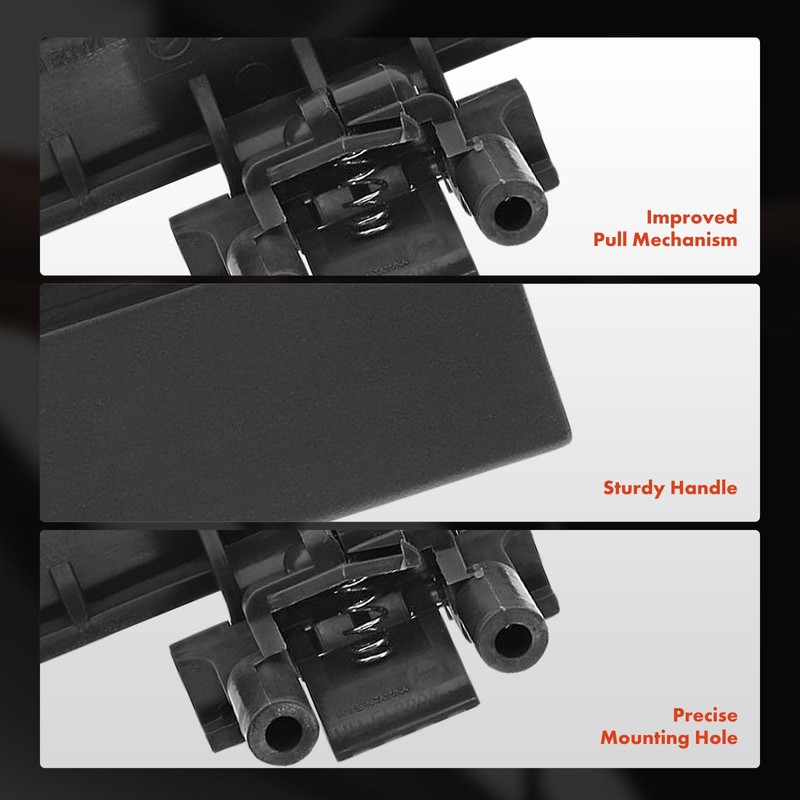 A-Premium Cabinet Drawer Latch Handle Compatible with Freightliner Models, Gray