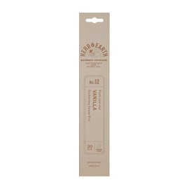 Nippon Kodo H&E Bamboo Incense 12 Vanilla, 20 Bottles