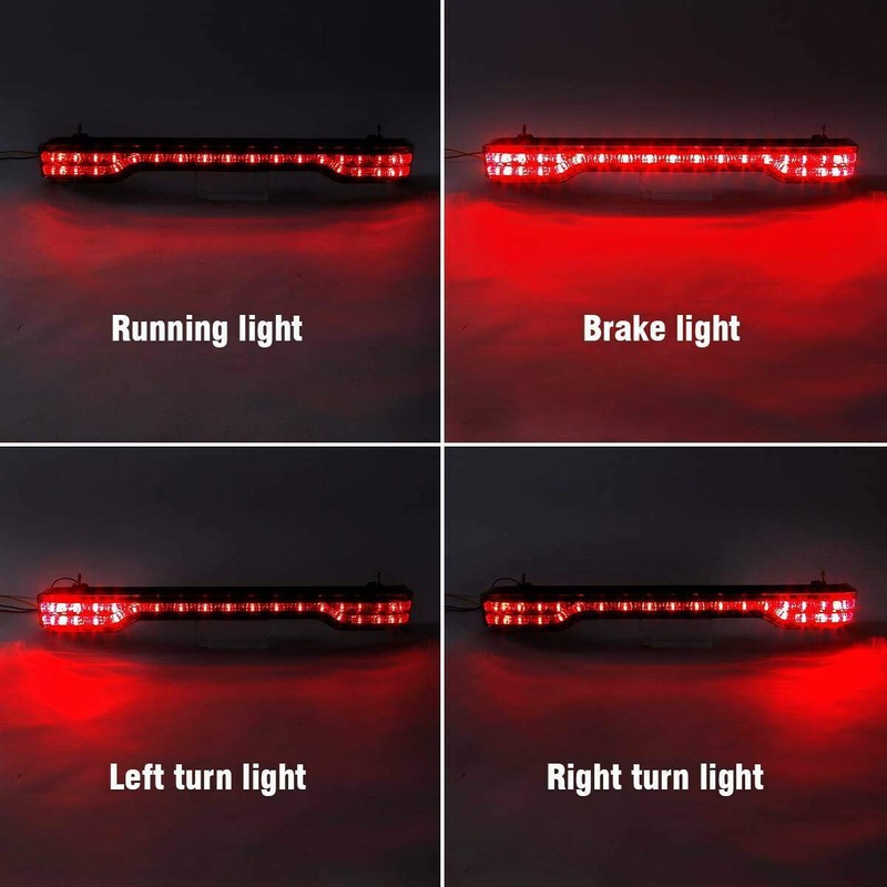 TCMT King Tour Trunk Brake Turn Tail Light Wrap Fits