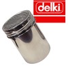 Delki [2개구성] 델키 후추통 파우더통 망사 2호 파우다통 중형 스텐 분말통 맛소금통 LW4BB16C [2-Piece Set] Delki Pepper Container Powder Container Mesh No. 2 Powder Container Medium Stainless Steel Powder Container Flavor Salt Container LW4BB16C