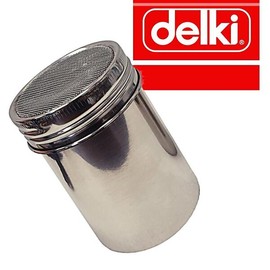 Delki [2개구성] 델키 후추통 파우더통 망사 2호 파우다통 중형 스텐 분말통 맛소금통 LW4BB16C [2-Piece Set] Delki Pepper Container Powder Container Mesh No. 2 Powder Container Medium Stainless Steel Powder Container Flavor Salt Container LW4BB16C