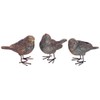 London Ornaments L02420040 Bronze Birds (Set of 3)