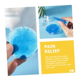 Gatuida 5pcs Reusable Gel Ice Packs for Injuries Convenient Cold Therapy Bags for Daily Use Design for Comfort and for Stomach Neck Discomfort