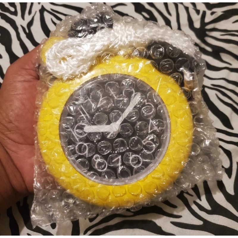 Unbranded Yello, Black Hip Hop Rope Clock