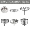 Vlwltl 200 PCS Disposable Kitchen Sink Drain Strainer Mesh Bag