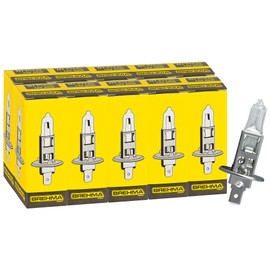 BREHMA 10x H1 12V 55W Halogen Car Lamp P14.5s
