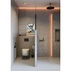 DZQUY - Letrero divertido para baño, diseño de girasol, decoración