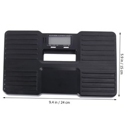ORFOFE Digital Body Weight Baggage Scale Black Multi Functional Electronic Scale with Backlight Supports Net Weighing Auto Shutdown Capacity for Home Travel