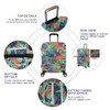 GOXUNYUAN Travel Luggage Cover, Suitcase Protector Bag Fits 19-20 Inch