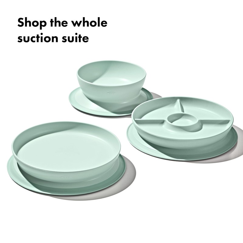 OXO Tot Stick and Stay Suction Plate - Opal