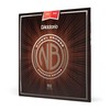 D'Addario NB1152 cuerdas de guitarra acústica de bronce de níquel,